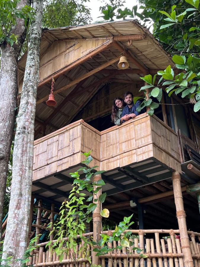 Fab - Bamboo Hut With Open Shower Munnar Exterior photo