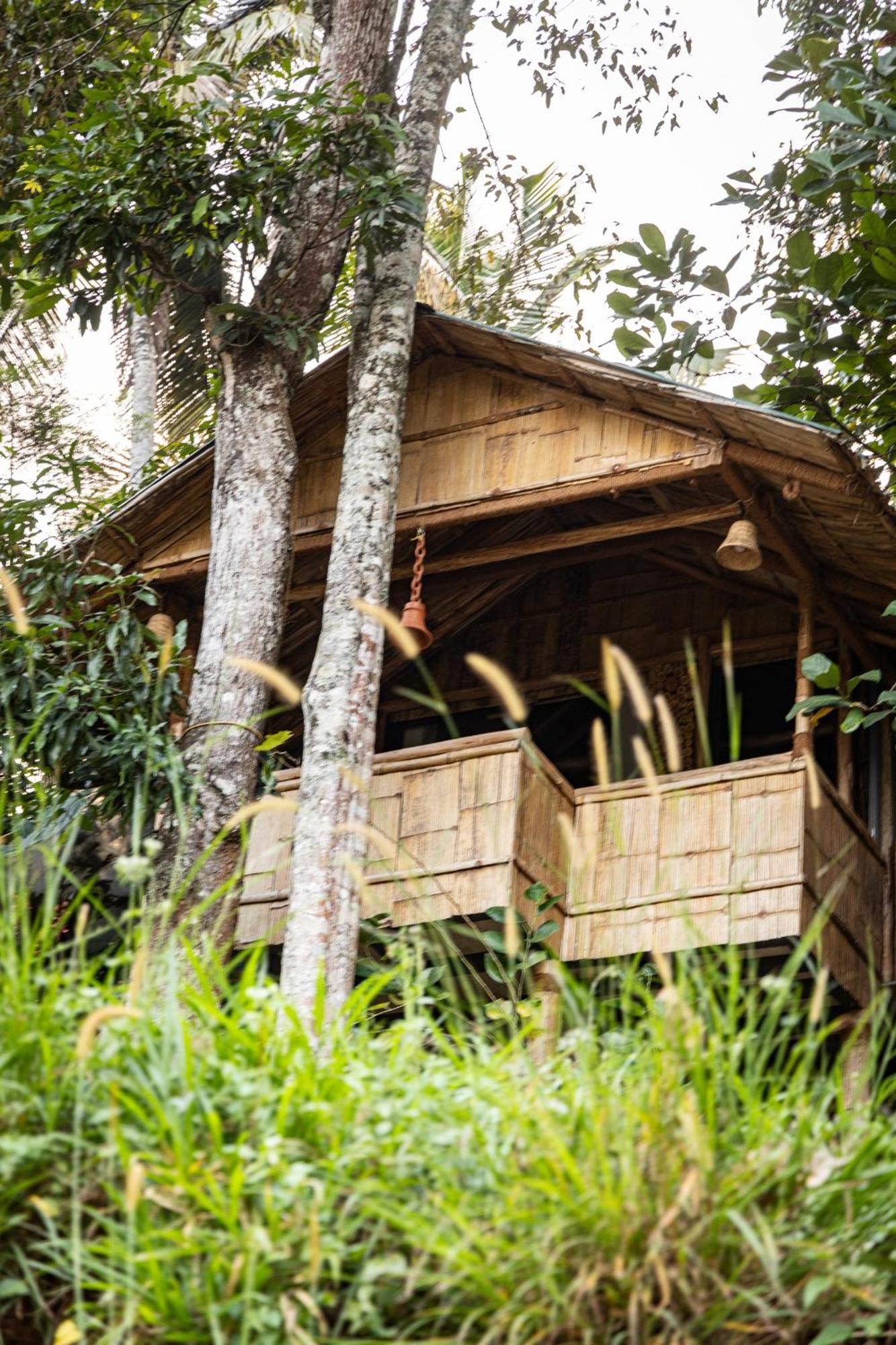 Fab - Bamboo Hut With Open Shower Munnar Exterior photo